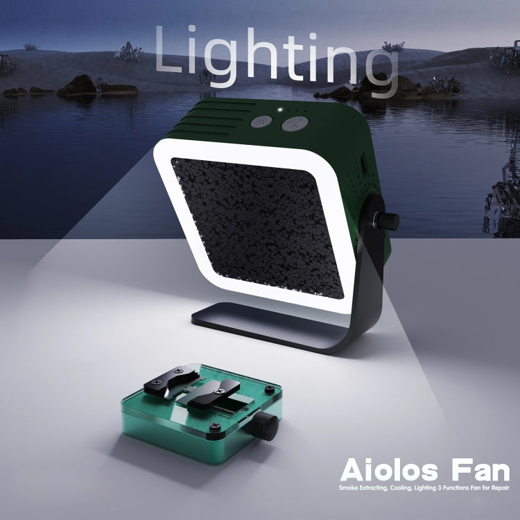 2UUL Aiolos Cooling + Lighting + Integrated Smoke Extraction Machine, Aiolos