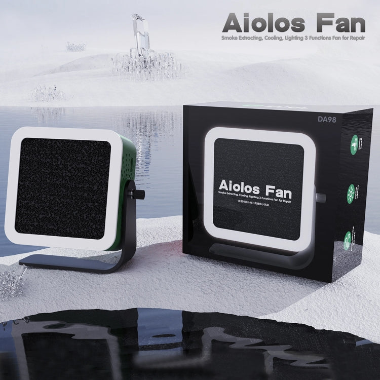 2UUL Aiolos Cooling + Lighting + Integrated Smoke Extraction Machine, Aiolos