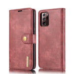 Custodia portafoglio in pelle con supporto per Samsung Galaxy Not