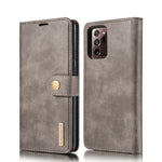 Custodia portafoglio in pelle con supporto per Samsung Galaxy Not