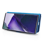 Custodia portafoglio in pelle con supporto per Samsung Galaxy Not