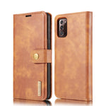 Custodia portafoglio in pelle con supporto per Samsung Galaxy Not