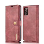 Custodia portafoglio in pelle con supporto per Samsung Galaxy Not