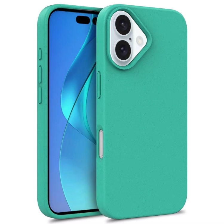 Custodia per telefono in TPU di paglia di grano, For iPhone 16 Pro, For iPhone 16 Plus, For iPhone 16
