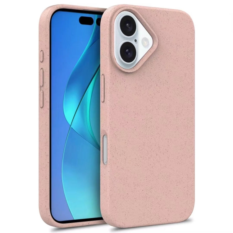 Custodia per telefono in TPU di paglia di grano, For iPhone 16 Pro, For iPhone 16 Plus, For iPhone 16