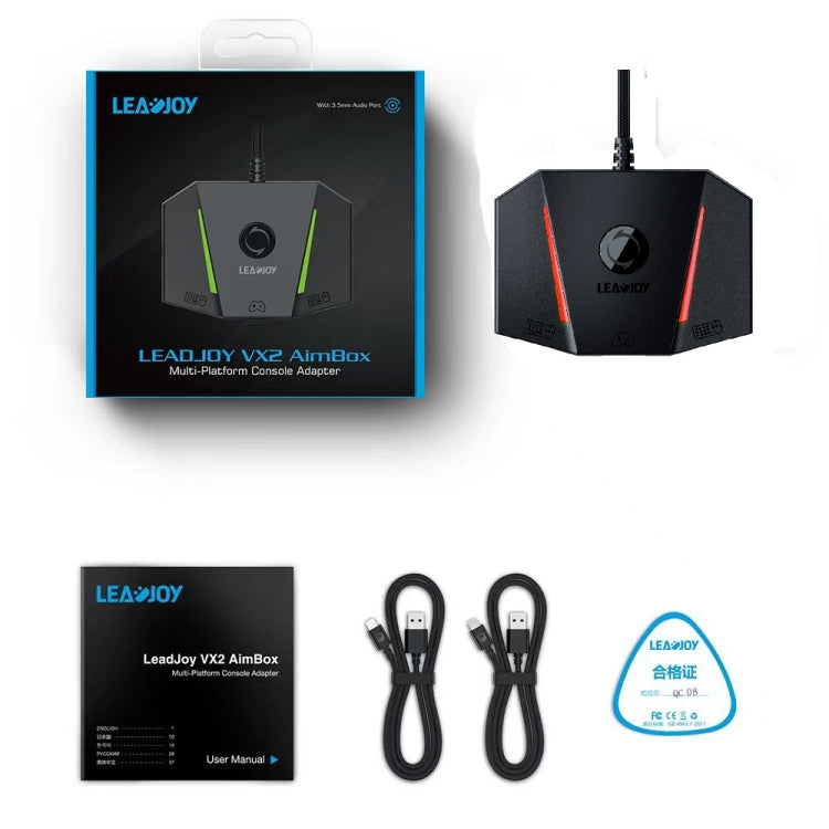 GameSir LeadJoy VX2 AimBox Convertitore tastiera mouse console di gioco per Xbox / PS4 / PS5