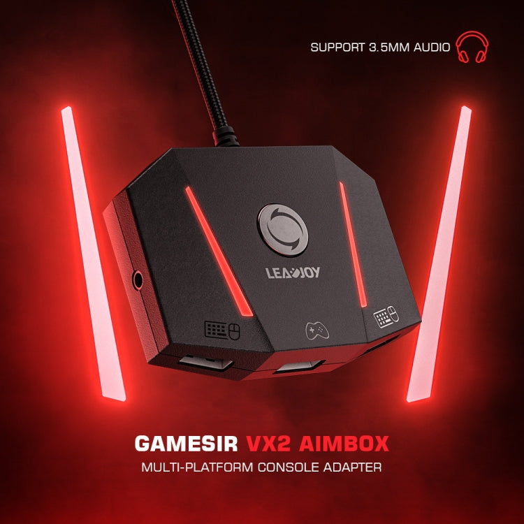 GameSir LeadJoy VX2 AimBox Convertitore tastiera mouse console di gioco per Xbox / PS4 / PS5