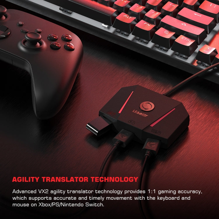 GameSir LeadJoy VX2 AimBox Convertitore tastiera mouse console di gioco per Xbox / PS4 / PS5