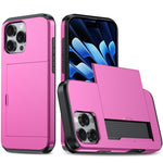 Custodia antiurto per telefono con slot per carte, For iPhone 16 Pro Max, For iPhone 16 Pro