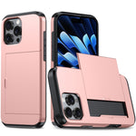 Custodia antiurto per telefono con slot per carte, For iPhone 16 Pro Max, For iPhone 16 Pro