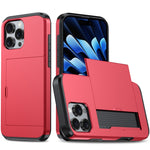 Custodia antiurto per telefono con slot per carte, For iPhone 16 Pro Max, For iPhone 16 Pro