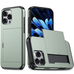 Custodia antiurto per telefono con slot per carte, For iPhone 16 Pro Max, For iPhone 16 Pro
