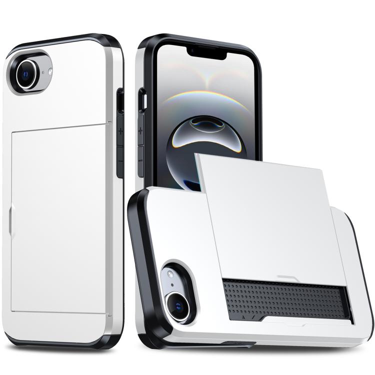 Custodia antiurto per telefono con slot per carte, For iPhone 18 Pro Max, For iPhone 17e / 16e