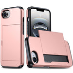 Custodia antiurto per telefono con slot per carte, For iPhone 18 Pro Max, For iPhone 17e / 16e