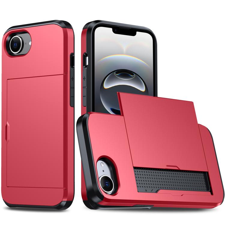 Custodia antiurto per telefono con slot per carte, For iPhone 18 Pro Max, For iPhone 17e / 16e