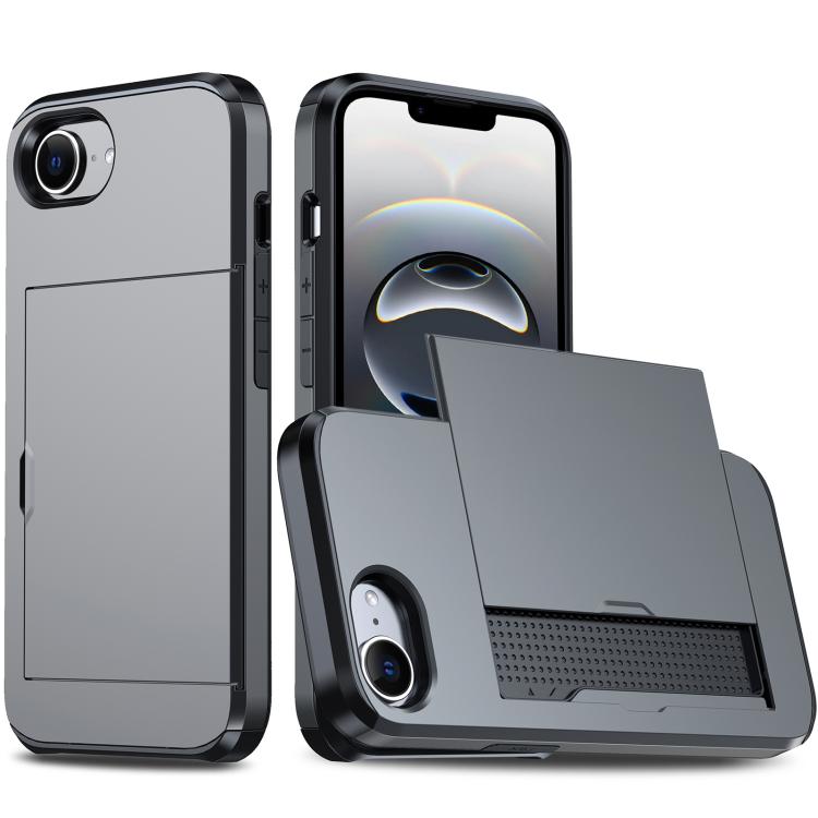 Custodia antiurto per telefono con slot per carte, For iPhone 18 Pro Max, For iPhone 17e / 16e