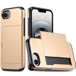 Custodia antiurto per telefono con slot per carte, For iPhone 18 Pro Max, For iPhone 17e / 16e