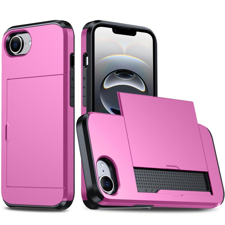 Custodia antiurto per telefono con slot per carte, For iPhone 18 Pro Max, For iPhone 17e / 16e