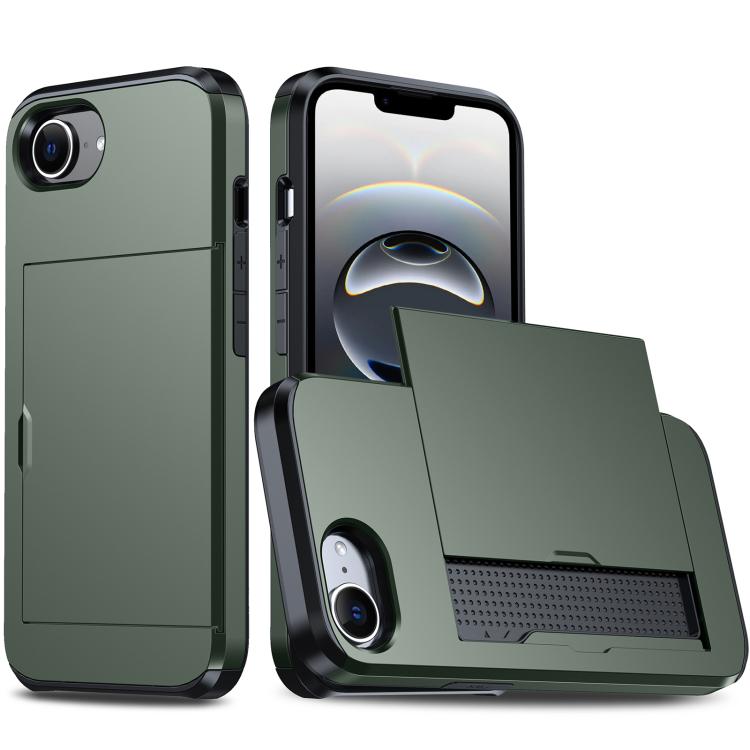 Custodia antiurto per telefono con slot per carte, For iPhone 18 Pro Max, For iPhone 17e / 16e