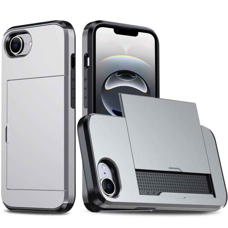 Custodia antiurto per telefono con slot per carte, For iPhone 18 Pro Max, For iPhone 17e / 16e