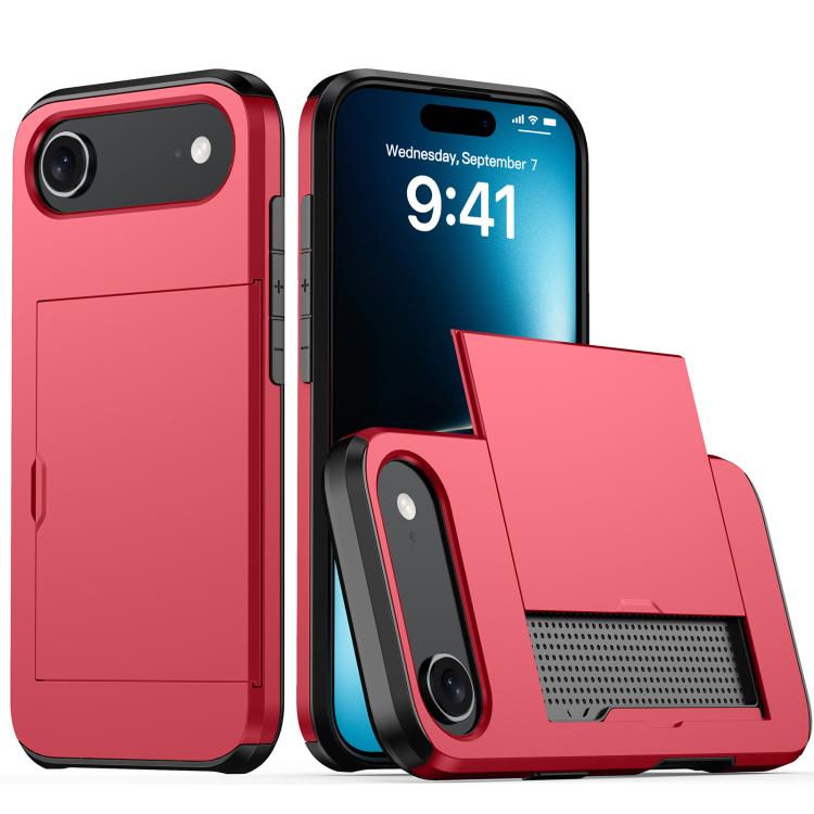 Custodia antiurto per telefono con slot per carte, For iPhone 17, For iPhone Air