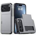 Custodia antiurto per telefono con slot per carte, For iPhone 17 Pro Max, For iPhone 17 Pro
