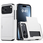 Custodia antiurto per telefono con slot per carte, For iPhone 17 Pro Max, For iPhone 17 Pro