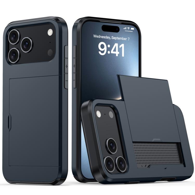 Custodia antiurto per telefono con slot per carte, For iPhone 18 Pro Max, For iPhone 17e / 16e