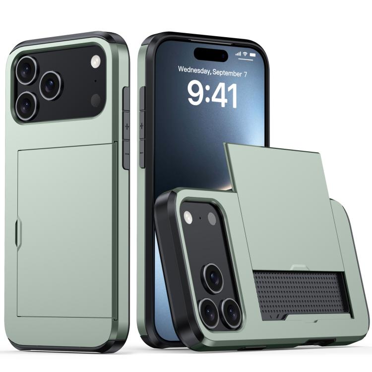 Custodia antiurto per telefono con slot per carte, For iPhone 18 Pro Max, For iPhone 17e / 16e