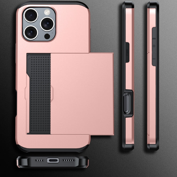 Custodia antiurto per telefono con slot per carte, For iPhone 18, For iPhone 18 Pro
