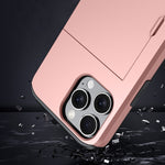 Custodia antiurto per telefono con slot per carte, For iPhone 18, For iPhone 18 Pro