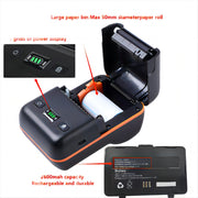 Stampante termica per etichette USB+Bluetooth BT-58L da 58 mm, EU Plug, US Plug
