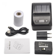 Stampante termica portatile USB-C/Type-C + Bluetooth BT-581 da 58 mm, EU Plug, US Plug