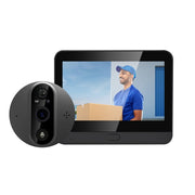 ESCAM C89 1080P 4,3 pollici Smart Digital Door Viewer, supporta PIR grandangolare e foto con visione notturna, C89 (Dark Grey), C89 (Silver)