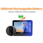 ESCAM C89 Spia Digitale Porta 4,3" 1080P con WiFi