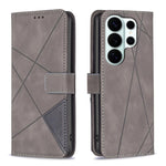 Custodia per telefono in pelle con texture a rombi e fibbia magnetica, For Galaxy S26 FE 5G, For Samsung Galaxy S26 Ultra 5G, For Samsung Galaxy S26 5G, For Samsung Galaxy S25 FE 5G
