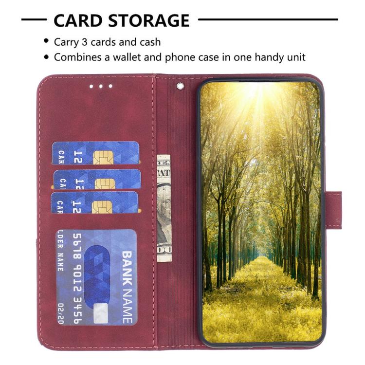 Custodia per telefono in pelle con texture a rombi e fibbia magnetica, For Galaxy S26 FE 5G, For Samsung Galaxy S26 Ultra 5G, For Samsung Galaxy S26 5G, For Samsung Galaxy S25 FE 5G
