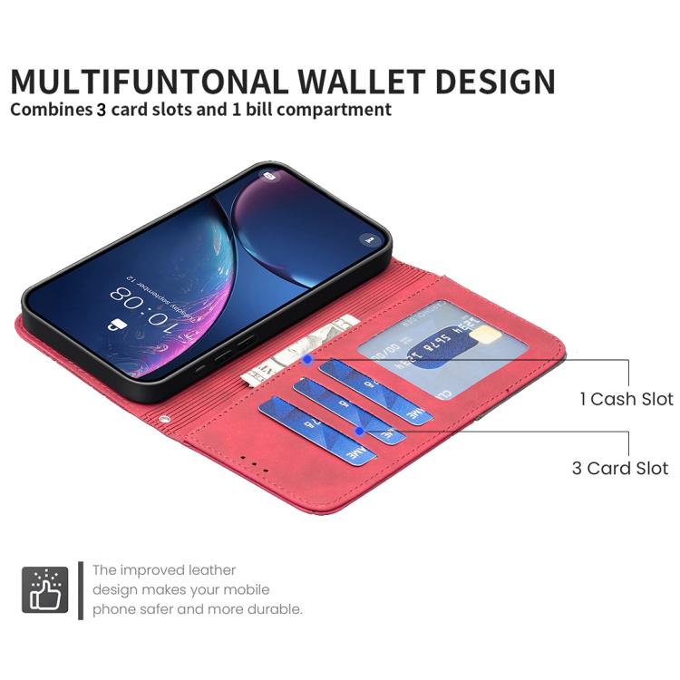 Custodia per telefono in pelle con texture a rombi e fibbia magnetica, For Galaxy S26 FE 5G, For Samsung Galaxy S26 Ultra 5G, For Samsung Galaxy S26 5G, For Samsung Galaxy S25 FE 5G