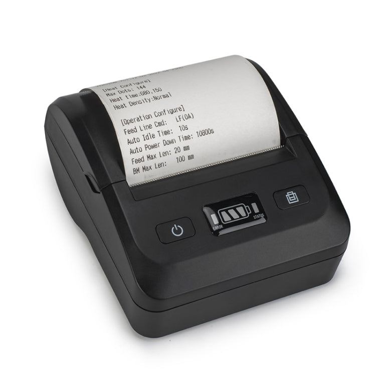 BT-802 Stampante termica portatile USB-C/Type-C + Bluetooth da 80 mm, EU Plug, US Plug