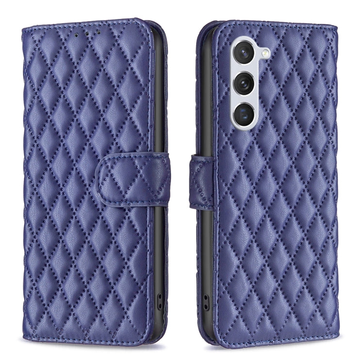 Custodia per telefono in pelle con portafoglio a reticolo diamantato, For Samsung Galaxy S25 5G, For Samsung Galaxy S25+ 5G, For Samsung Galaxy S25 Ultra 5G, For Samsung Galaxy S24 FE 5G