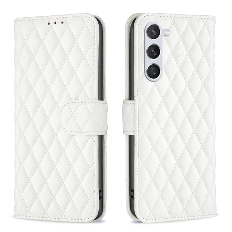 Custodia per telefono in pelle con portafoglio a reticolo diamantato, For Samsung Galaxy S25 5G, For Samsung Galaxy S25+ 5G, For Samsung Galaxy S25 Ultra 5G, For Samsung Galaxy S24 FE 5G