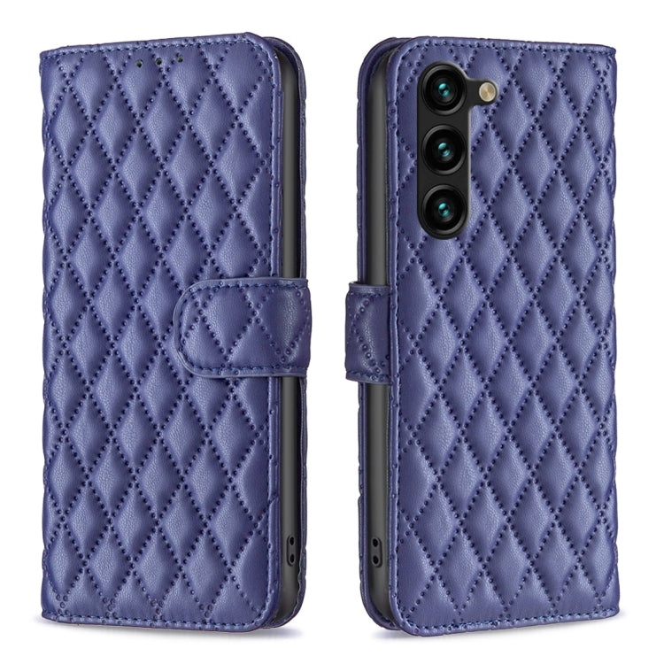 Custodia per telefono in pelle con portafoglio a reticolo diamantato, For Samsung Galaxy S25 5G, For Samsung Galaxy S25+ 5G, For Samsung Galaxy S25 Ultra 5G, For Samsung Galaxy S24 FE 5G