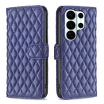 Custodia per telefono in pelle con portafoglio a reticolo diamantato, For Galaxy S26 FE 5G, For Samsung Galaxy S26+ 5G, For Samsung Galaxy S26 Ultra 5G, For Samsung Galaxy S26 5G