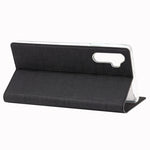 Custodia portafoglio in TPU e pelle con slot carte per smartphone
