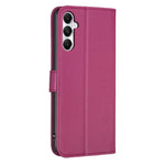 Custodia per telefono in pelle goffrata a quattro foglie, For Galaxy S26 FE 5G, For Samsung Galaxy S25 Edge 5G, For Samsung Galaxy S25 Ultra 5G, For Samsung Galaxy S24 FE 5G