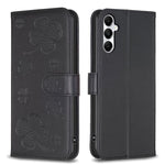 Custodia per telefono in pelle goffrata a quattro foglie, For Galaxy S26 FE 5G, For Samsung Galaxy S25 Edge 5G, For Samsung Galaxy S25 Ultra 5G, For Samsung Galaxy S24 FE 5G
