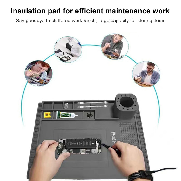 BEST S-190 High Temperature Resistant Silicone Workbench Pad