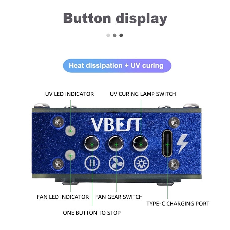 BEST Fast Cooling UV Curing Fan VBST-491