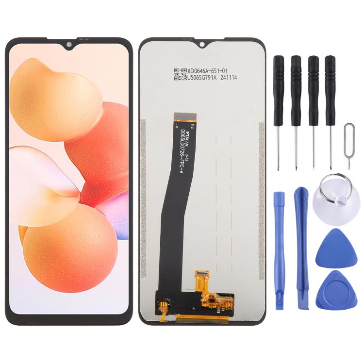 Assemblaggio completo del digitalizzatore dello schermo LCD originale, For Cubot KingKong Star, For Cubot P80