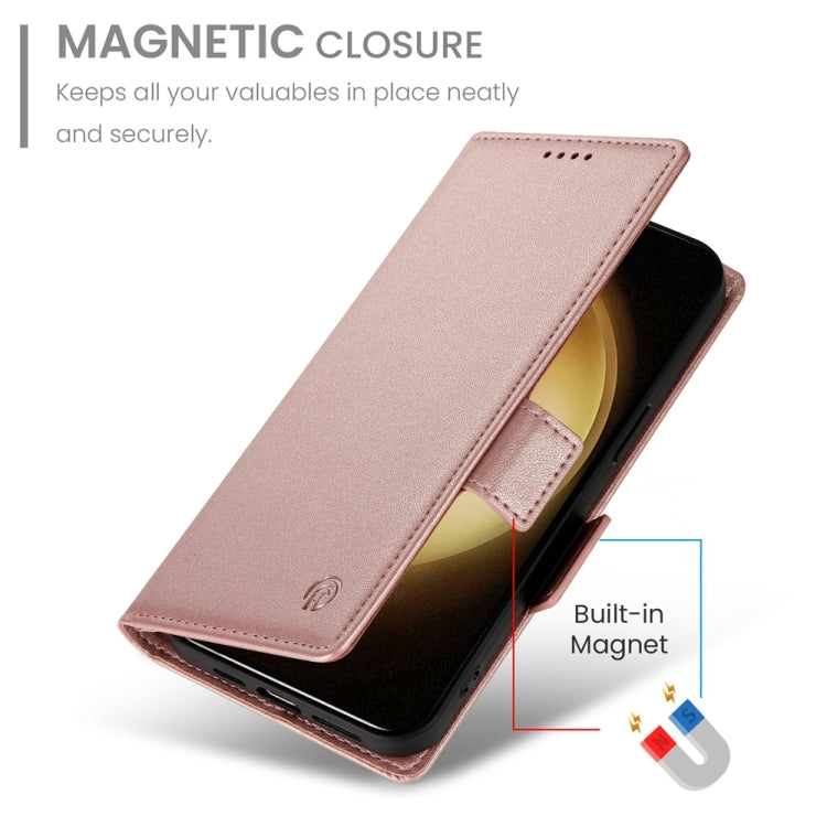 Custodia per telefono in pelle smerigliata magnetica con fibbia laterale, For Samsung Galaxy S23+ 5G, For Samsung Galaxy S23 5G, For Samsung Galaxy S21 FE 5G